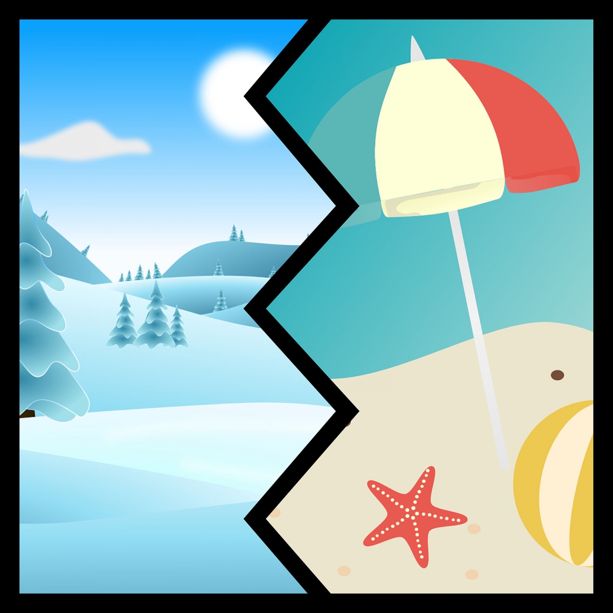 Экспресс телепорт из зимы в лето?